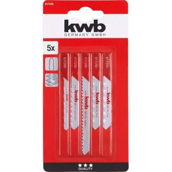 Brzytwa do wyrzynarki KWB 617290 High-Speed Steel HSS 5 szt.