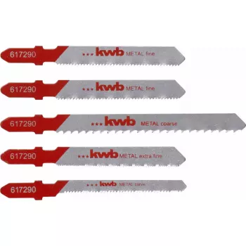 Brzytwa do wyrzynarki KWB 617290 High-Speed Steel HSS 5 szt.