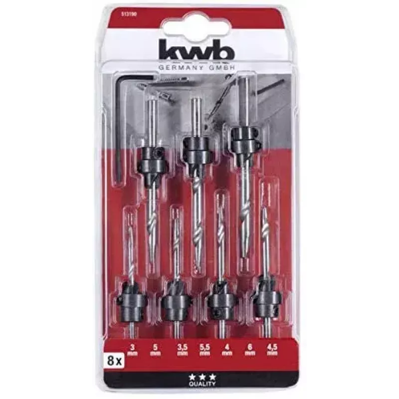Wiertło KWB 513190 Hartowana stal 11 mm Głębokość 205 mm Wysokość