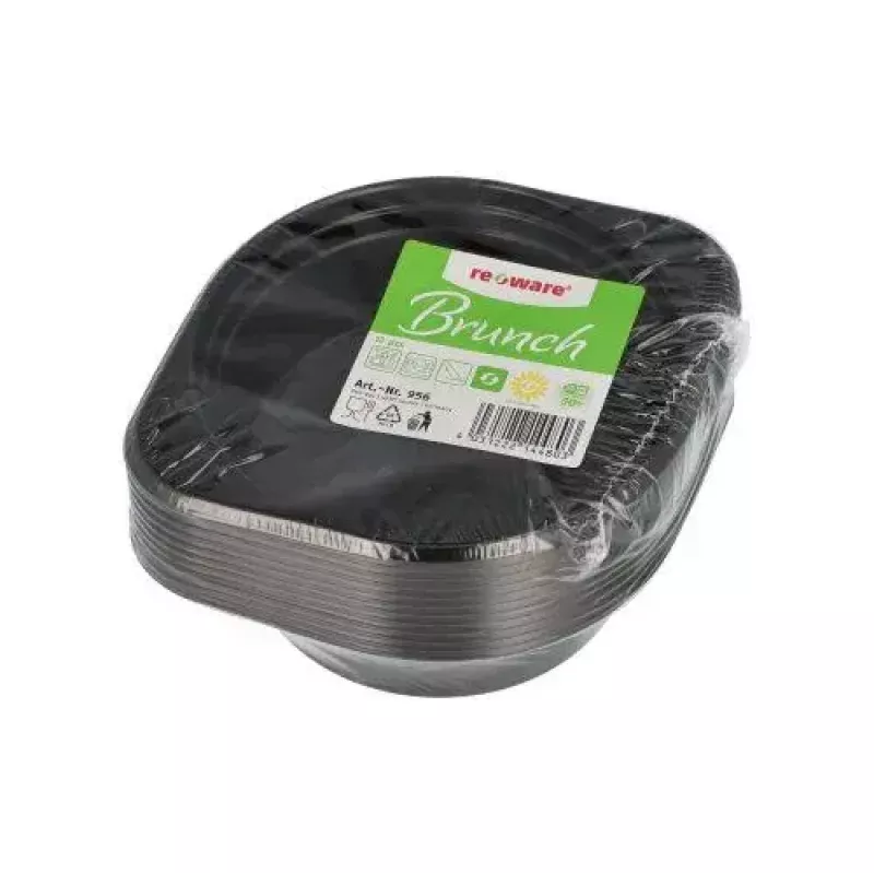 Miska Papstar 96557 okrągła polipropylenowa średnica 15,6 cm wysokość 45 mm