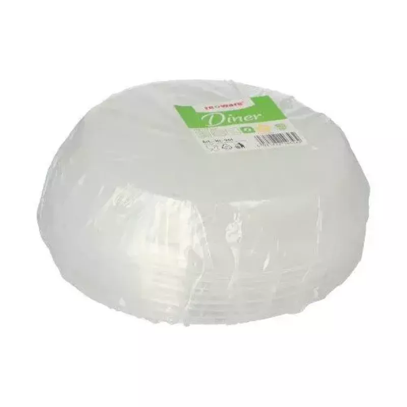 Jednorazowa pokrywka Papstar 96559 z polipropylenu, przezroczysta, 227x227x41 mm