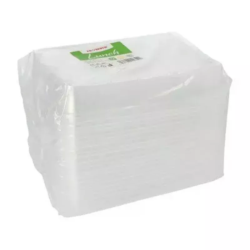 Papstar 96555 jednorazowy pojemnik do przechowywania żywności Transparentny PET 234x187x20mm