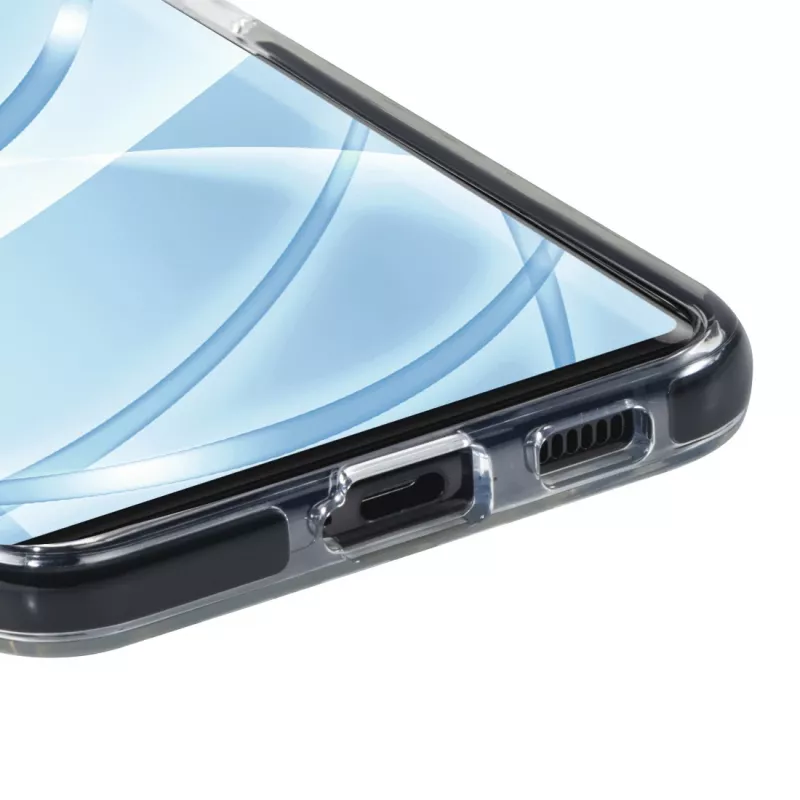 Hama Protector etui na telefon komórkowy 16,8 cm (6,6 cala) pokrowiec czarny, przezroczysty