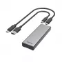 Obudowa SSD Hama 00200764 szara M.2 10 Gbit/s USB Type-C