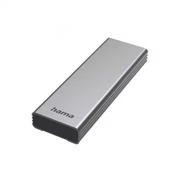 Obudowa SSD Hama 00200764 szara M.2 10 Gbit/s USB Type-C