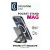 Cellularline Pocket Stand Mag Magnetyczny uchwyt na karty z funkcją podstawki kompatybilny z MagSafe