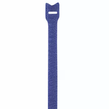 Opaska zaciskowa Hama 00221005 Rzepowa Nylon Czarna, Niebieska 12 szt.