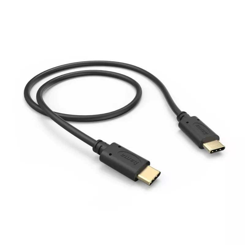 Hama 00201706 kabel USB USB 2.0 0,5 m USB C Czarny