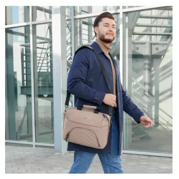 Hama Premium Lightweight 35.8 cm (14.1 inch) Toploader torba Beżowa