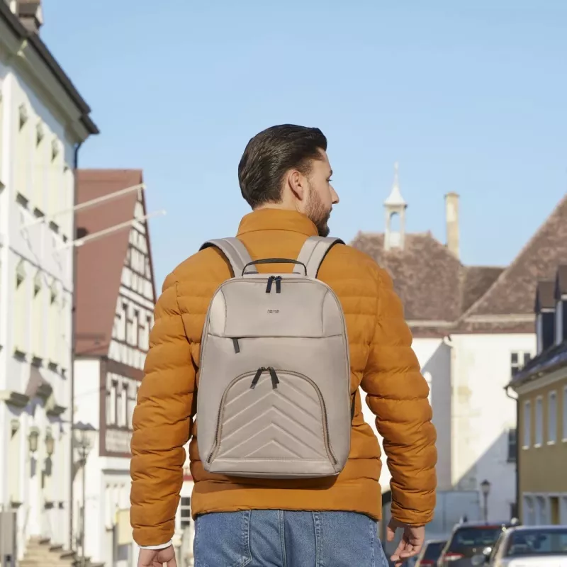Hama 00222046 plecak Rucksack Beżowy Poliester z recyklingu