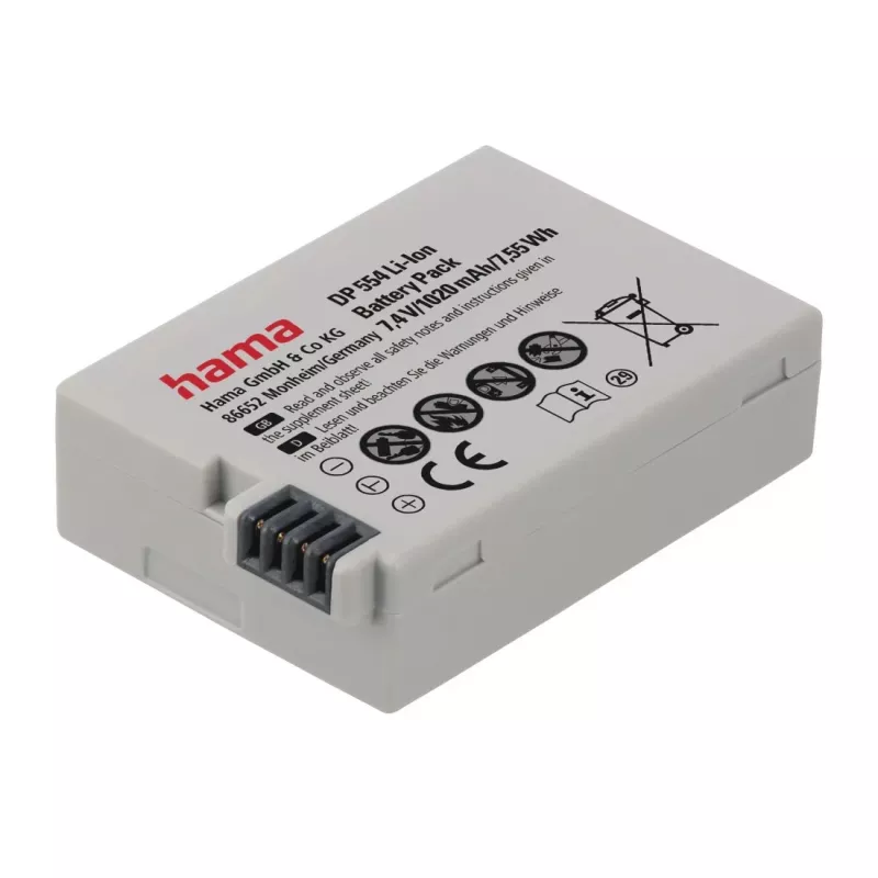 Hama DP 554 Akumulator litowo-jonowy 1020 mAh do aparatu