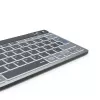 Klawiatura Hama WK-700 do domu/biura Bluetooth QWERTZ niemiecka antracytowa, czarna, niebieska