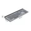 Hama WK-750 klawiatura Home/Office Bluetooth QWERTZ niemiecki antracyt, czarny, niebieski