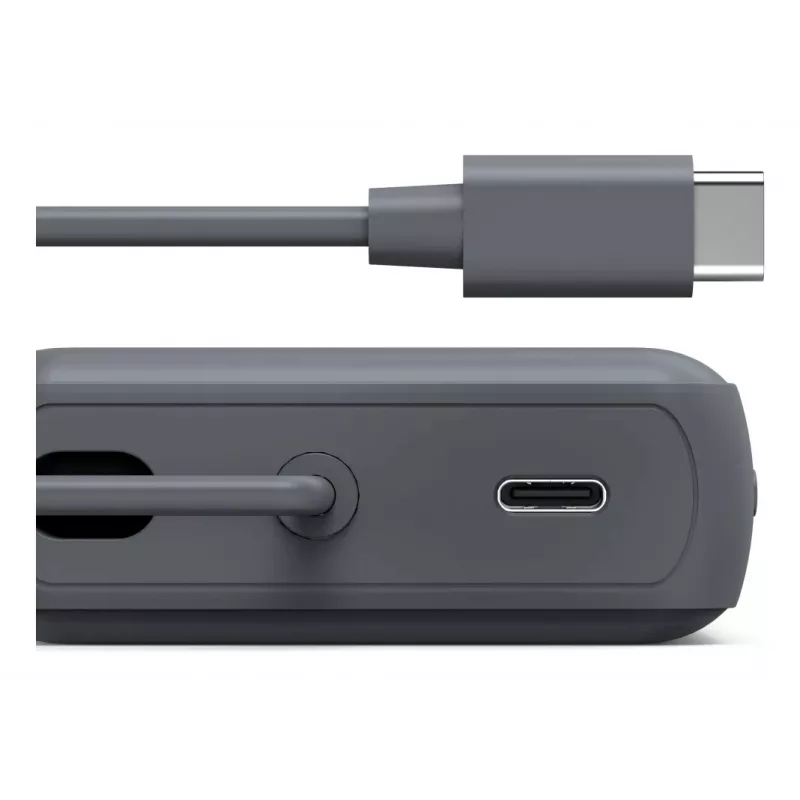 Hama “Travel” Power Pack z kablem, 10000mAh, 2 wyjścia: 2x USB-C, antracyt