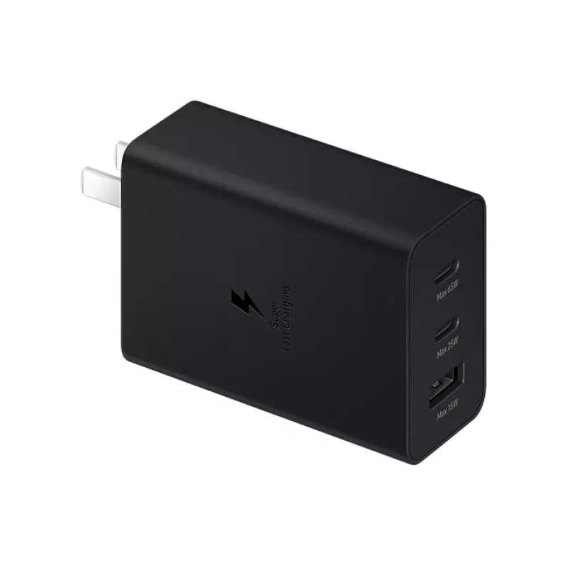 Samsung EP-T6530NBEGWW ładowarka do urządzeń mobilnych Uniwersalna Czarna AC Szybkie ładowanie Wewnętrzna