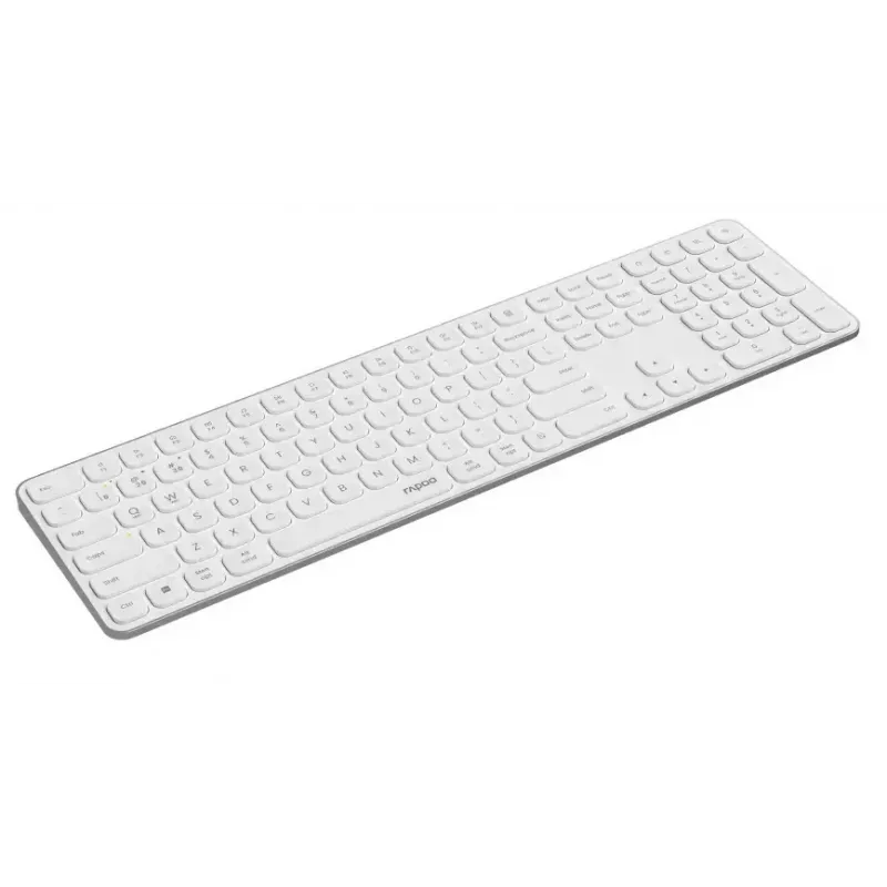 Klawiatura Bluetooth Rapoo 00228034 QWERTZ Niemiecka Bezprzewodowa Biała