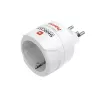 Hama 00223484 adapter wtyczki zasilającej Typ J Typ C (Europlug) Biały