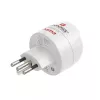Hama 00223484 adapter wtyczki zasilającej Typ J Typ C (Europlug) Biały