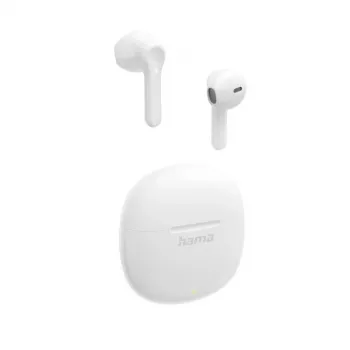 Hama Action One Zestaw słuchawkowy True Wireless Stereo (TWS) Douszne Rozmowy/Muzyka Bluetooth Biały