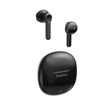 Hama Action One Zestaw słuchawkowy True Wireless Stereo (TWS) Douszne Połączenia/Muzyka Bluetooth Czarny