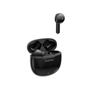 Hama Action One Zestaw słuchawkowy True Wireless Stereo (TWS) Douszne Połączenia/Muzyka Bluetooth Czarny