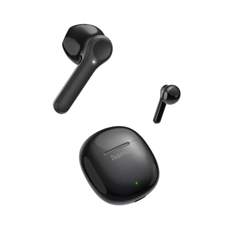 Hama Action One Zestaw słuchawkowy True Wireless Stereo (TWS) Douszne Połączenia/Muzyka Bluetooth Czarny