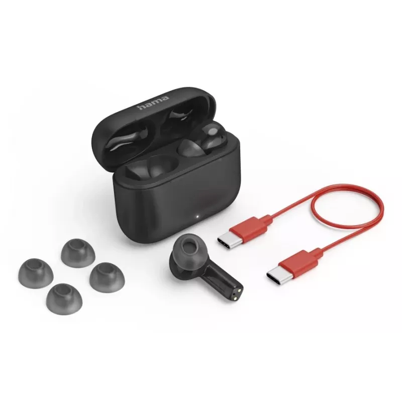 Hama Passion Clear II Headset True Wireless Stereo (TWS) In-ear Calls/Music Bluetooth Czarny