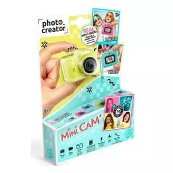Cyfrowy aparat dziecięcy Canal Toys Photo Creator CLK062 żółty z 0,96-calowym LCD, obsługą MicroSD, USB