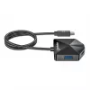 Manhattan USB-C i USB-A Combo Dock/Hub, Porty (4): USB-A (x2) i USB-C (x2), 5 Gb/s (USB 3.2 Gen1 znane jako USB 3.0), kątowa konstrukcja dla łatwego dostępu do portów, zasilany przez USB (nie wymaga zewnętrznego zasilacza)