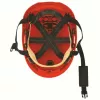 Kask ochronny UVEX 9731333 — HDPE, tworzywo sztuczne, czerwony, regulowany 51–65 cm
