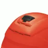 Kask ochronny UVEX 9731333 — HDPE, tworzywo sztuczne, czerwony, regulowany 51–65 cm
