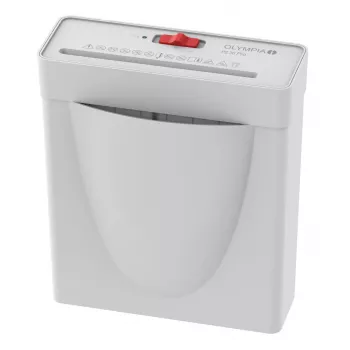 Niszczarka Olympia PS 36 Pro — cięcie wzdłużne, kosz 8 l, 72 dB, biała