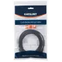 Intellinet Kabel krosowy sieciowy, Cat6, 2m, czarny, CCA, U/UTP, PVC, RJ45, pozłacane styki, snagless, wytłoczka, dożywotnia gwarancja