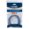 Intellinet Network kabel krosowy, Cat6, 1.5m, niebieski, CCA, U/UTP, PVC, RJ45, pozłacane styki, bezzaczepowa, z osłoną wtyku, dożywotnia gwarancja