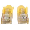 Intellinet Network kabel krosowy, Cat6, 0.5m, żółty, CCA, U/UTP, PVC, RJ45, Gold Plated Contacts, Snagless, Booted, Lifetime Warranty