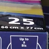 Rexel AS1000 plastikowe worki na odpady do niszczarek do dużego biura 115 L (opakowanie 100 szt.)