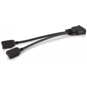 HP DMS-59 do zestawu Dual DisplayPort, DMS, 2 x DisplayPort, męski, żeński, czarny, męski/żeński