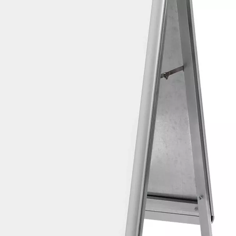 Nobo Essence A2 A-Frame znak chodnikowy, srebrny, aluminium, 485 mm, 850 mm