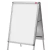 Nobo Essence A2 A-Frame znak chodnikowy, srebrny, aluminium, 485 mm, 850 mm