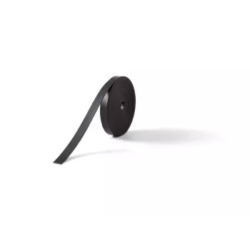 Nobo Taśma magnetyczna do tablic suchościeralnych 10mm x 5m, Czarny, 10 mm, 1 szt.