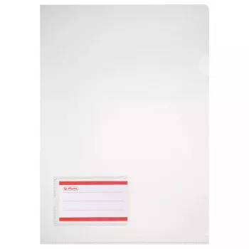 Teczka Herlitz 10913804 z polipropylenu (PP) przezroczysta A4
