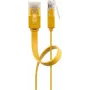 Płaski kabel krosowy Goobay CAT 6 1.5m U/UTP Żółty