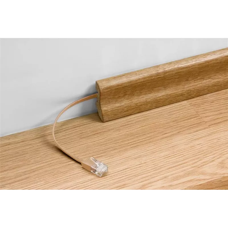 Płaski kabel krosowy Goobay CAT 6 5 m U/UTP niebieski