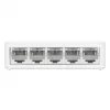 Manhattan 5-portowy przełącznik Fast Ethernet, tworzywo sztuczne, trzyletnia gwarancja, pudełko