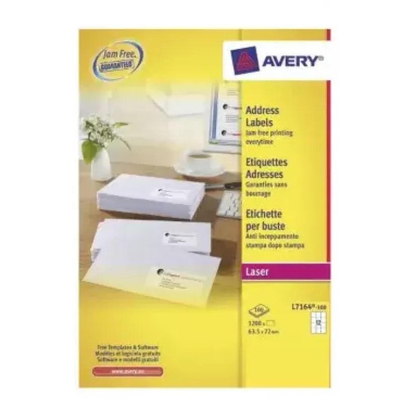 Etykieta samoprzylepna Avery L7164-100