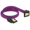 Kabel SATA DeLOCK 83695 0,3 m fioletowy