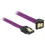 Kabel SATA DeLOCK 83695 0,3 m fioletowy