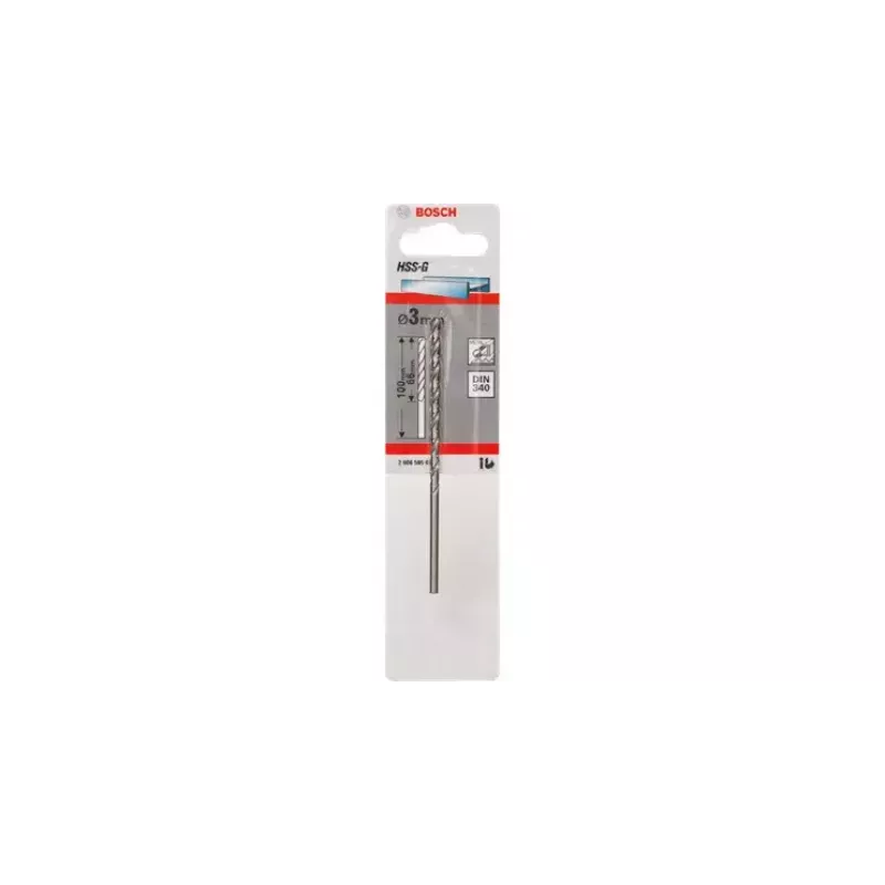 Wiertła kręte Bosch 2608596810 HSS szlifowane długie 5-10mm