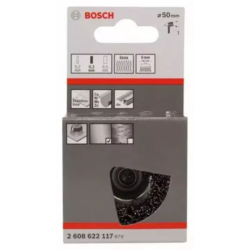 Bosch 2 608 622 117 szczotka druciana / szczotka tarczowa, szczotka garnkowa 5 cm