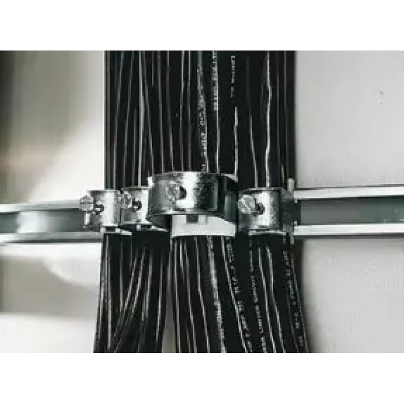 Obejma kablowa Rittal DK 7097.220, stal, wykończenie metaliczne, maks. średnica wiązki 2,6 cm, 25 szt.